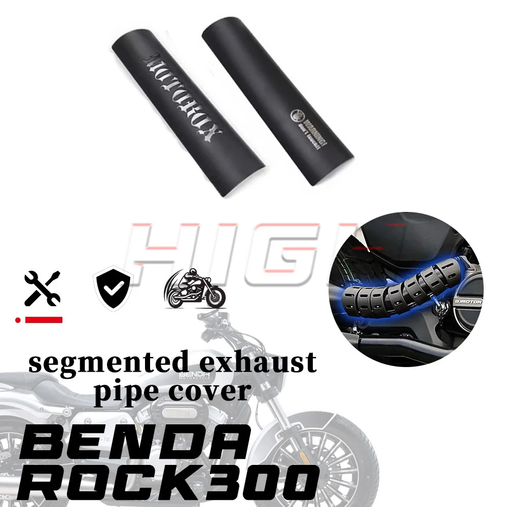 

Exhaust pipe cover BENDA ROCK 300 heat insulation and anti-scalding 300 ROCK 300 rock