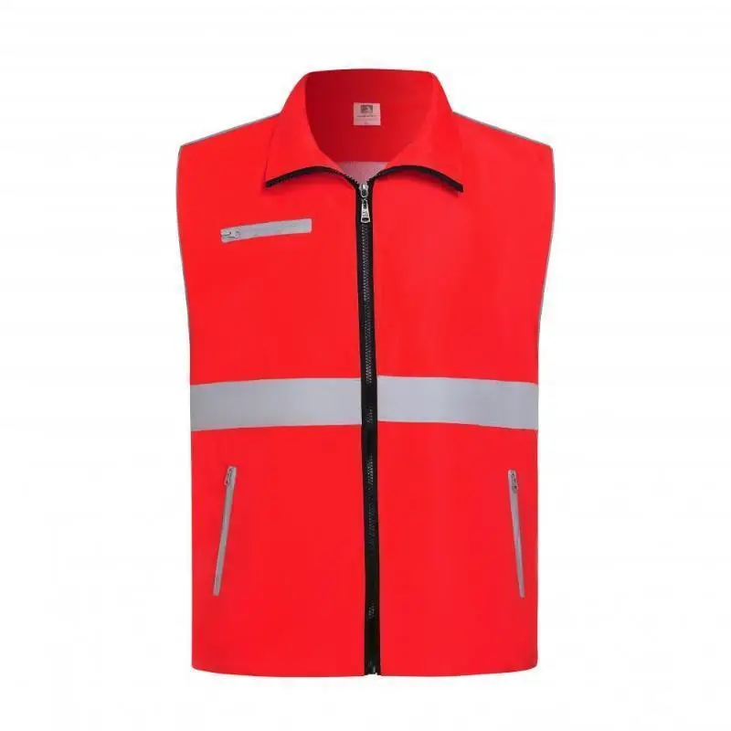 Outdoor Vest Customization With Printed Logo Workwear Vest Volunteer Advertising Environmental Sanitation Clothing