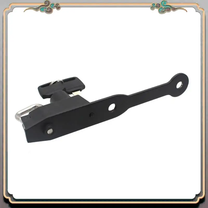 Fechadura lateral para capacete de motocicleta, segurança antifurto preta com 2 chaves para honda cb750 hornet 23- cbr400r cbr500r cbr650f cb650f