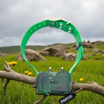 LK122Pro 4G GPS追蹤項圈,適用於獵犬、牛羊等動物,配備4000mAh電池,IP68防水,帶電擊/語音揚聲器,可作為寵物訓練項圈使用。 8 最佳銷售 狗狗GPS - №7