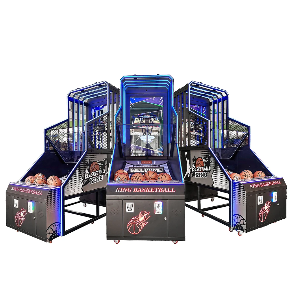 Game Coin Operated Video Basket Arcade Street Machines Super Hoops Basketball Arcade Machine/indoor Basket Ball Machine