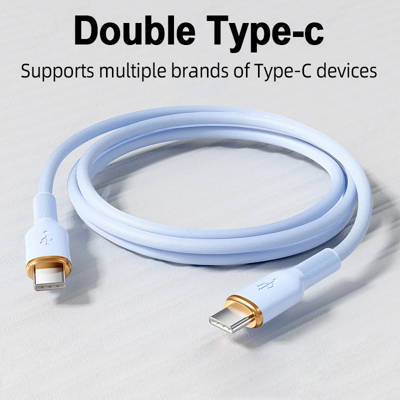 PD 3.0 25W Fast Charge Type-C to Type-C Data Cable For Apple iPhone 15 Pro Max MacBook iPad Huawei Xiaomi Computer