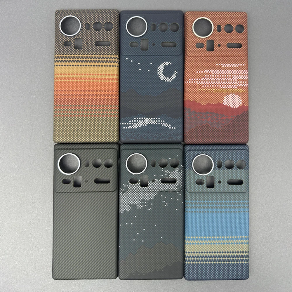 

Арамиальный магнитный чехол из углеродного волокна для nubia z80 ultra, ткань из кевлара, тонкий, жесткий, легкий, магнитный, черный, тонкий, светло-красный