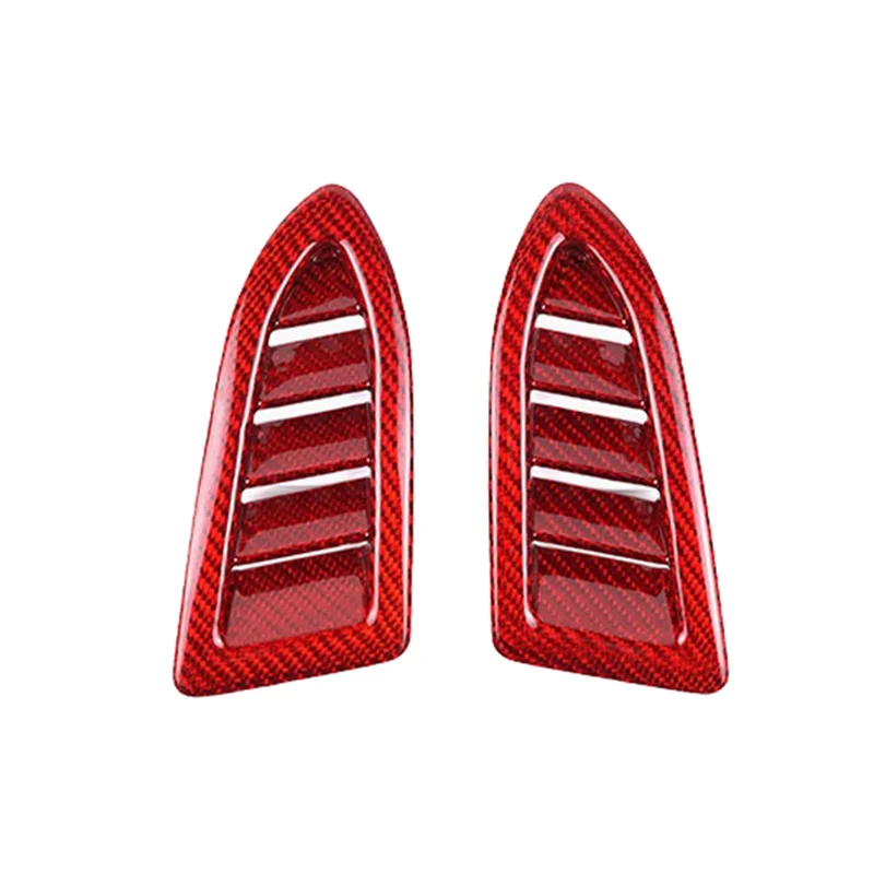 

НОВАЯ наклейка из настоящего твердого углеродного волокна для Subaru WRX/WRX STI 2022 2023, приборная панель автомобиля, боковая вентиляционная рамка, внутренняя отделка