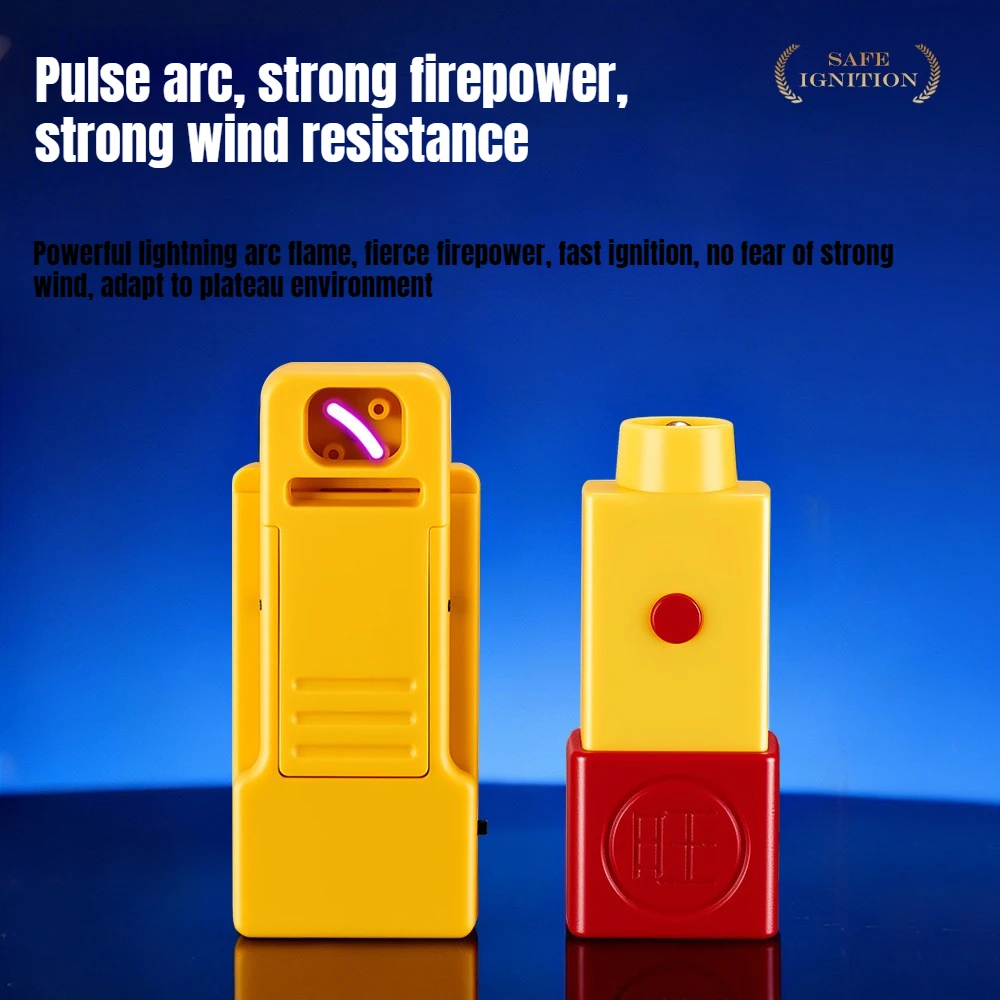

New Remote-Controlled Electric Arc Lighter, High-Temperature Durable, USB Rechargeable, Creative Multifunction Lighter