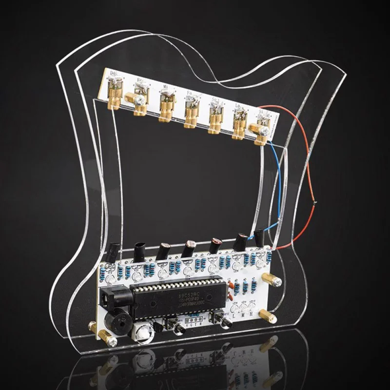 DIY Laser Harp Electronic Kit 51 Microcontroller for Electronic Fabrication Scrap Soldering Project Electronic Harp