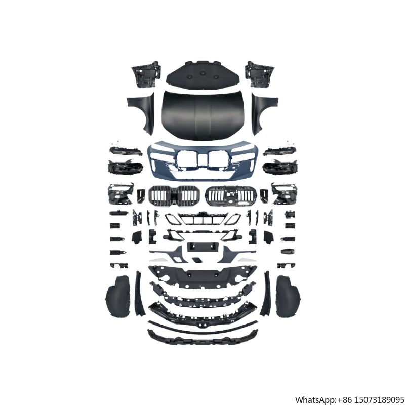 

Tegrray F01/02-(09-15) Upgrade to G70-(2023+) Headlights & Front and Rear Bumper Assembly Kit Body Kits Sport for 2009-2015