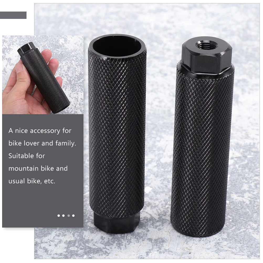 1Set Cool Bike Pegs High Hardness Sturdy Lasting Use Wear-Resistant Compact Bicycles Supplies Gift Choice Bike Supplies
