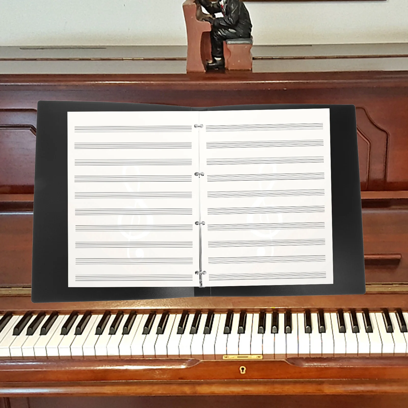 แฟ้มเอกสารนักเรียนแบบสี่รู ขนาด A4 สำหรับจัดระเบียบเอกสาร ใช้งานได้จริงในสำนักงานและโรงเรียน สำหรับเก็บเอกสารสำคัญ