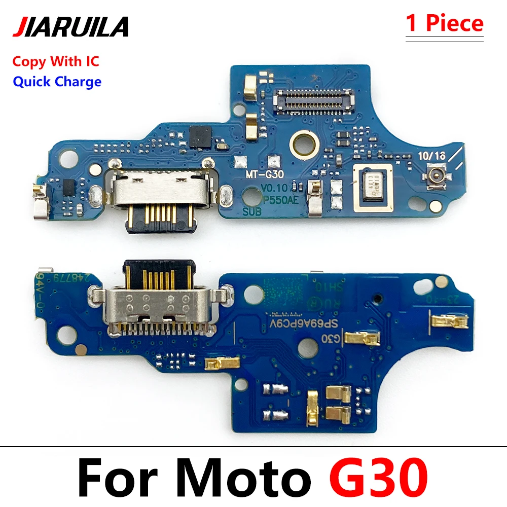 10Pcs USB Charging Board Port Dock Charger Connector Flex Cable For Motorola Moto G10 G20 G30 G50 G60 G60s G100 Power One 5G G31