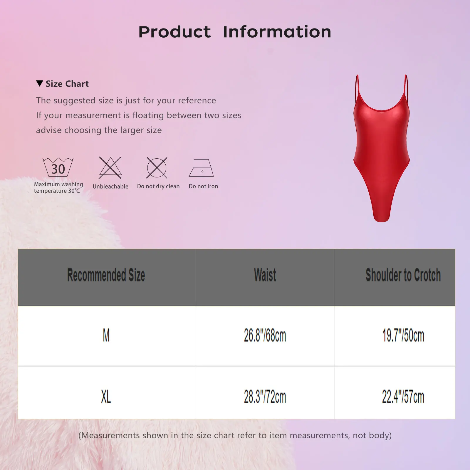 Womens Swim Leotard Oil-shiny Glossy Swimsuit Nightwear Backless High-cut Stretchy Sling Bodysuit for Nightclub Beach Diving view 6