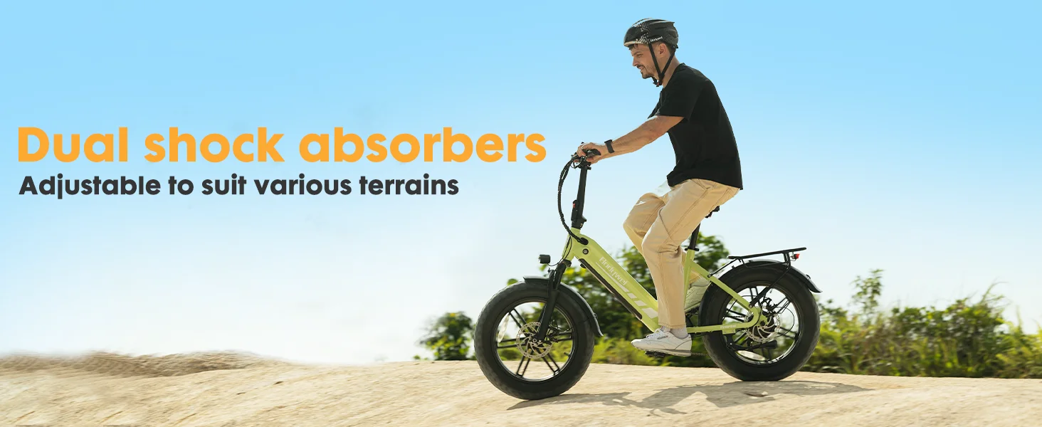 Bodywel F20 Pro Elektrofahrrad für Erwachsene 48V20AH Akku 20 Zoll Reifen Schneemobil-Stil E-Bike – Detail 9