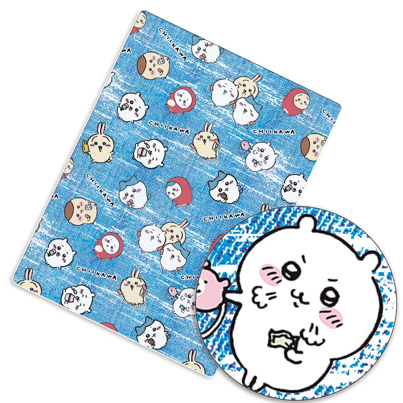 Hot-selling cartoon DIY handcraft patchwork sewing fabric, 140 cm wide, children's printed fabric, baby home clothing fabric.