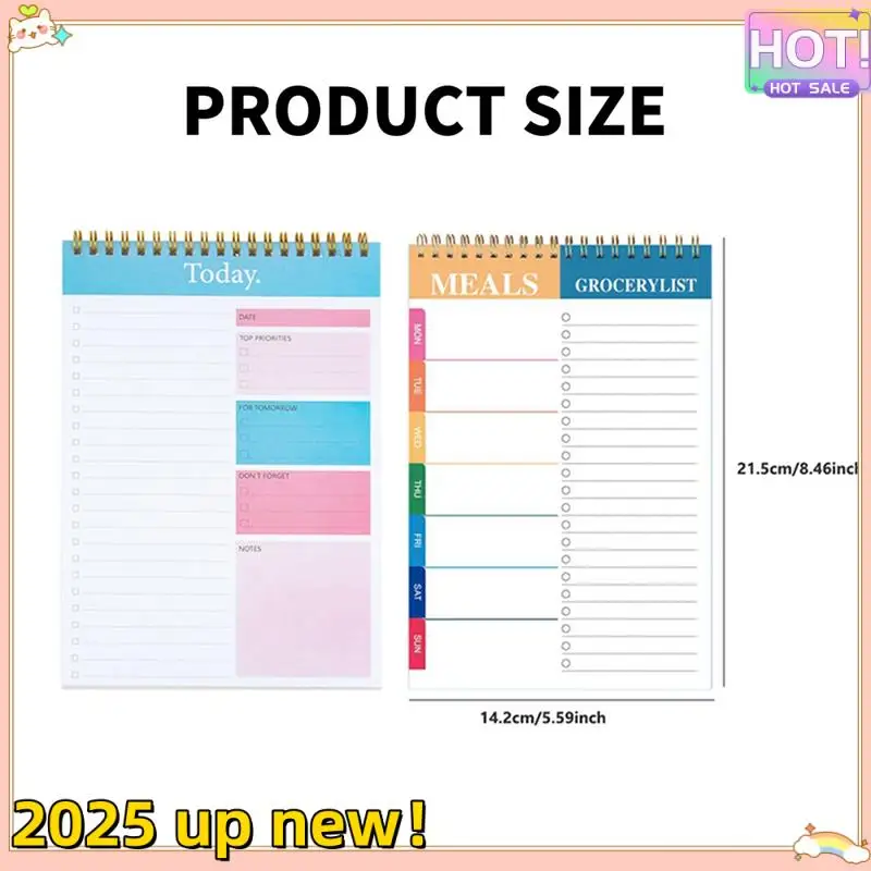 2 Piece Do List Notepad Planner Notebook As Shown Paper Weekly Planner Daily Task Pad Productivity Note Organizer