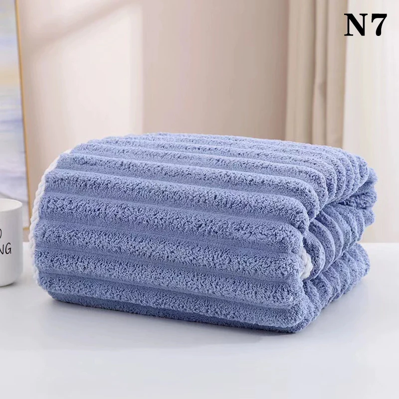 Weiches, verdicktes, wasserabsorbierendes Badetuch, Haushaltstuch, Sport-, Outdoor-, Strand- und Schwimmtuch – Detail 8