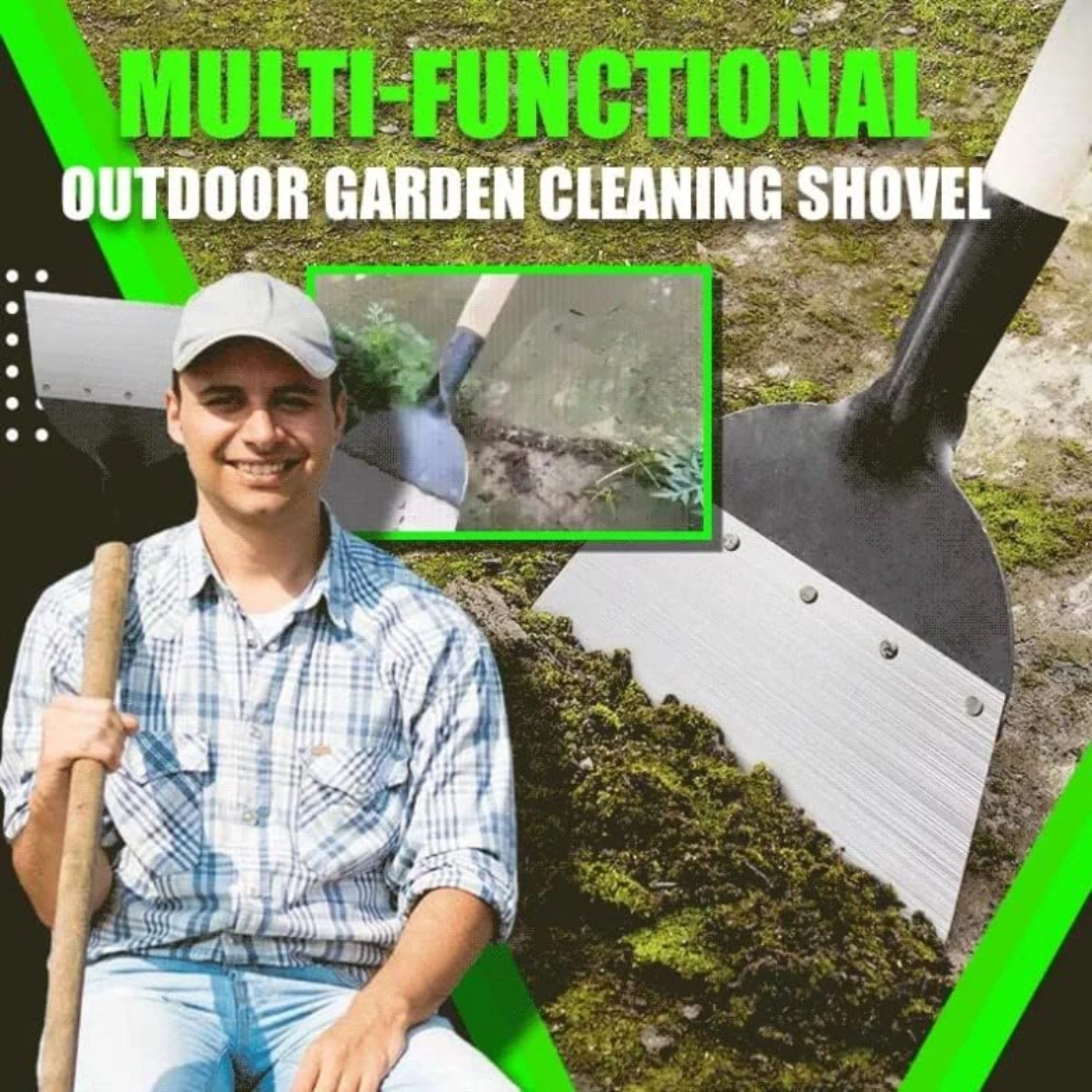 Experience the Ultimate Satisfaction with this Efficient, Convenient Premium Gardening Shovel for all Your Outdoor Projects.