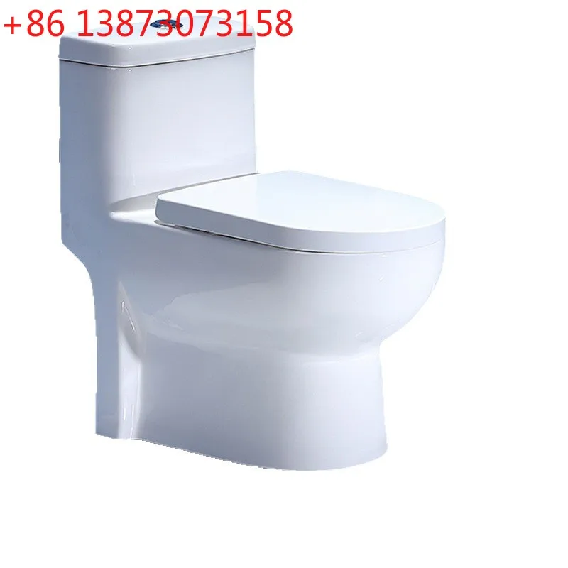 Cross-border foreign trade household flush toilet strong flush toilet silent slow drop large pipeline deodorant projectwholesale