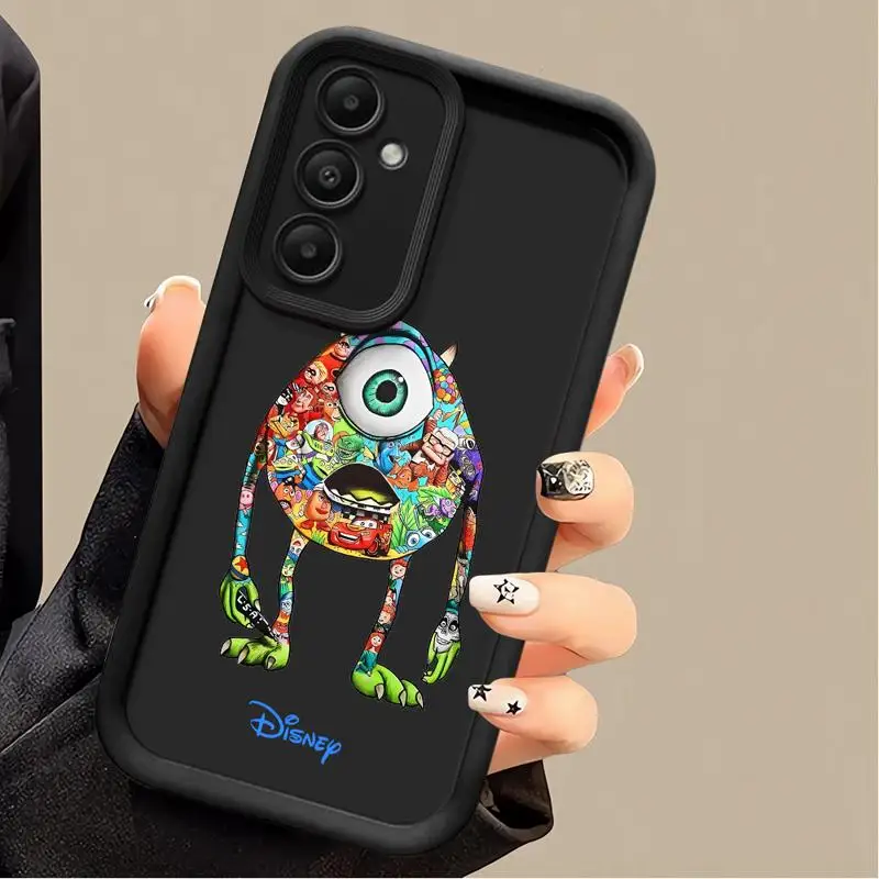 phone case for Samsung Galaxy A55 A52 A33 cases A24 A15 A12 A23 A22 5G A54 A52s A53 A14 funda Cover Disney Mickey Stitch Minnie