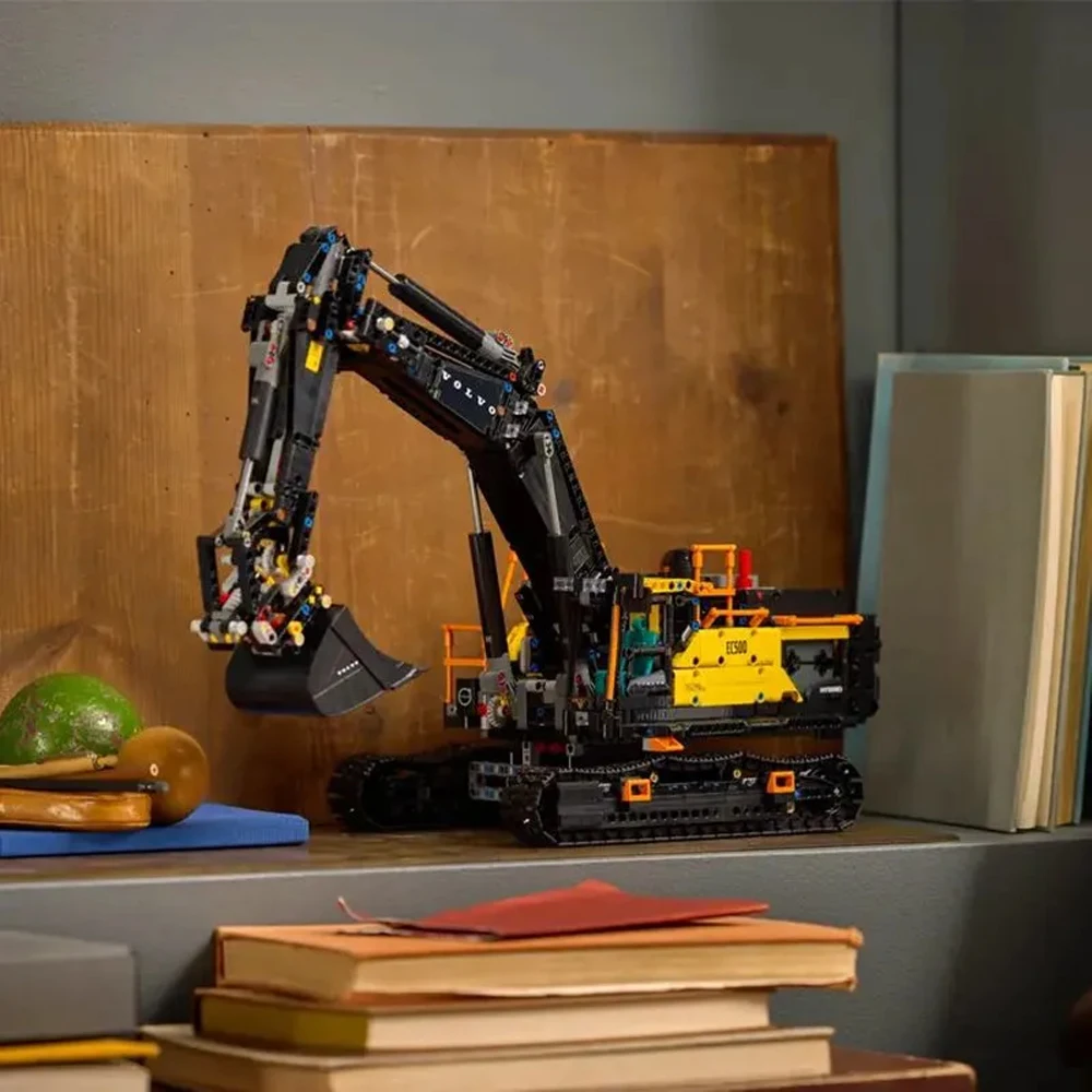 2025 nieuwe technologie 2359 stks mechanische groep techniek graafmachine model bouwstenen jongen puzzel montage speelgoed verjaardagscadeau