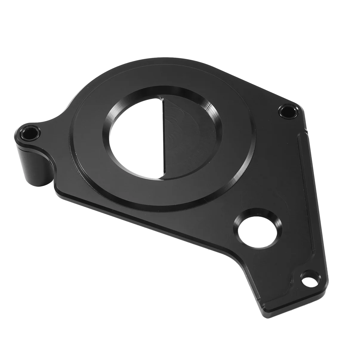 Motorcycle Chain Protector Decorative Cover Front Sprocket Guard Cover for Monkey 125 CT125 HUNTER (Black)