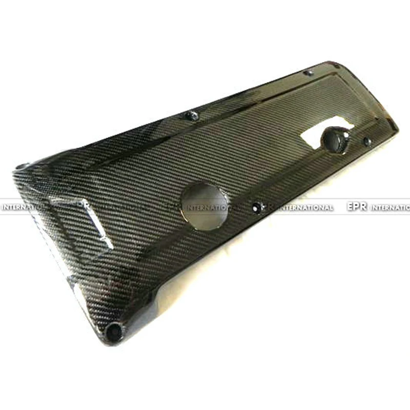 Car-styling For BMW E46 M3 Style Carbon Fiber Engine Cover Procter Parts Glossy Fibre Finish Interior Tuning Body Kit