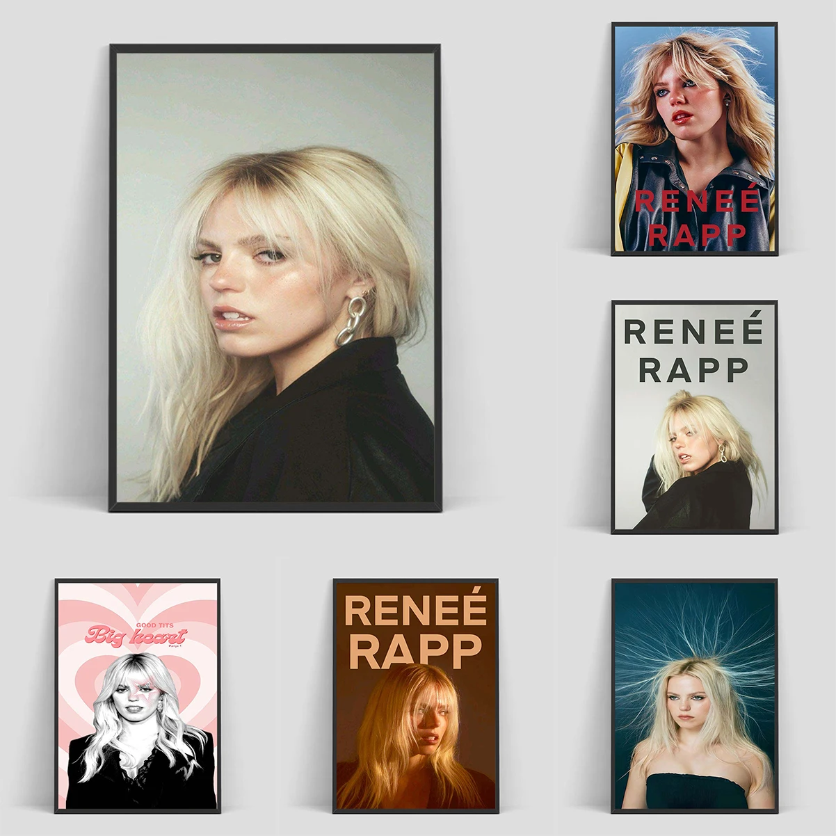

Pop Singer Actor Renee Rapp Poster Art Wall Decor Room Aesthetic Decorative Picture Vintage Interior House Decoration For Home
