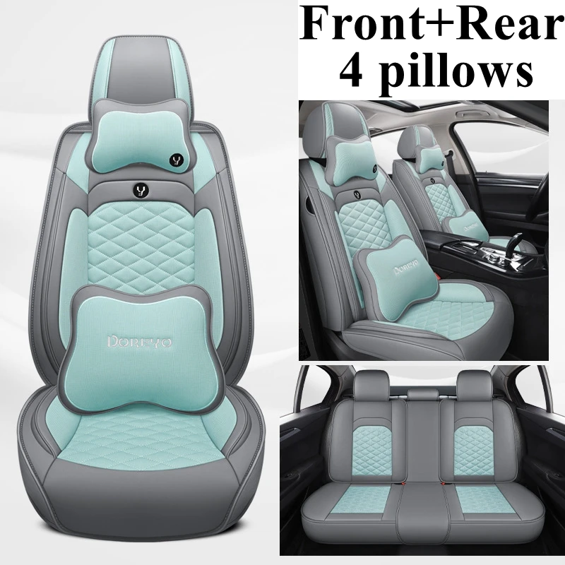 

Car Seat Cover Set for Dacia Duster Logan Sandero Dodge Avenger Caliber Caravan Challenger Dart Journey Neon Nitro Ram Rampage