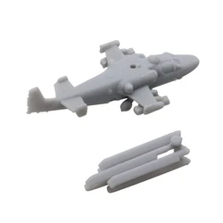 5Sets Model Length 7/23/40.2/46mm Russia Ka-52 Armed Helicopter Folded Wing 1/700 350 Resin Static Aircraft Toys for DIY Display