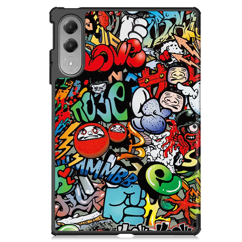 

For Xiaoxin Pad Pro GT 11.1'' Case 2025 Smart Magnetic Tri-fold Stand Painted Cover For Lenovo Yoga Tab Case 11.1INCH TB710FU