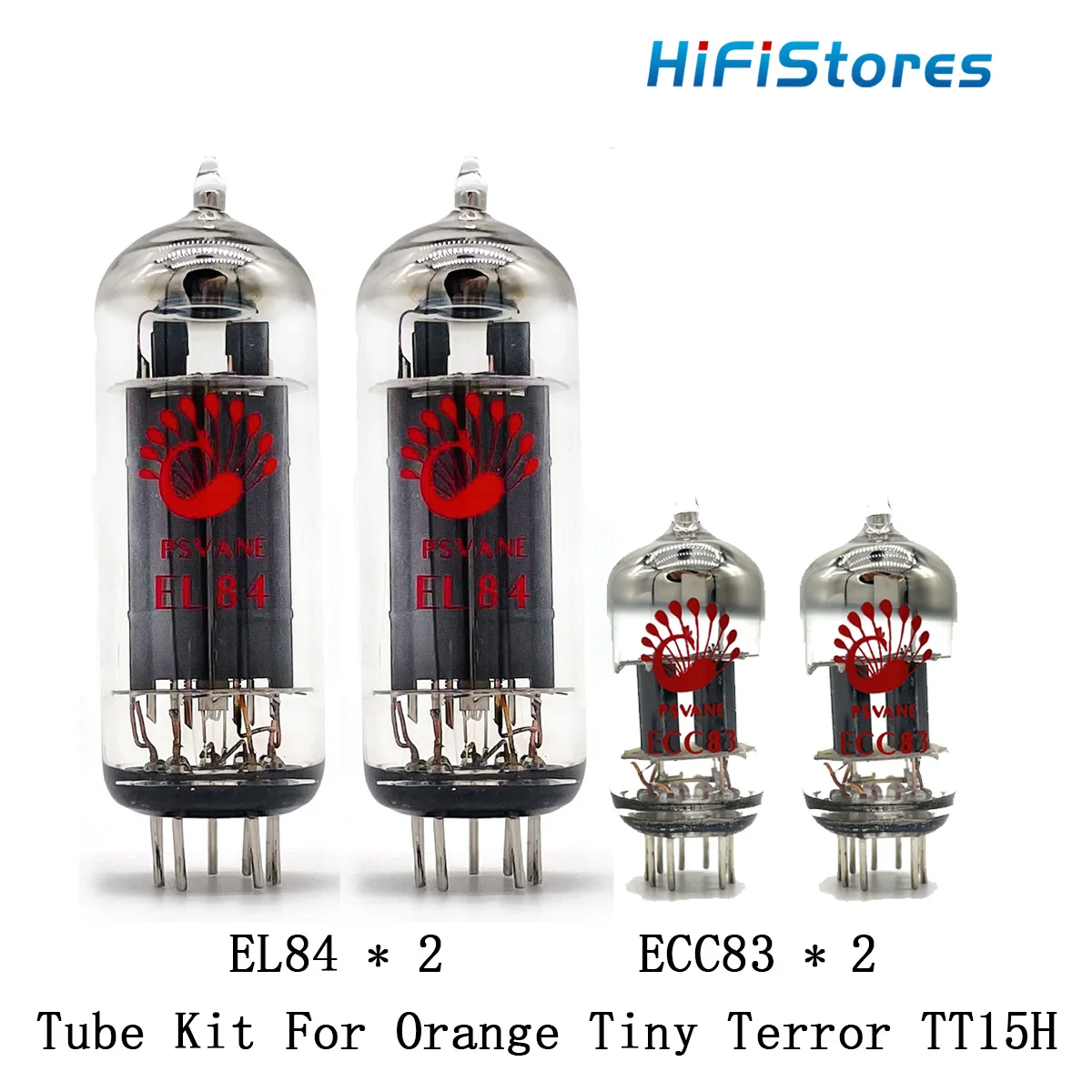 Replacement Valve Guitar Tube Kit For Orange Tiny Terror TT15H Amplifier ECC83 EL84 2PCS Audio Vacuum Tube Guitar AMP Cabinet