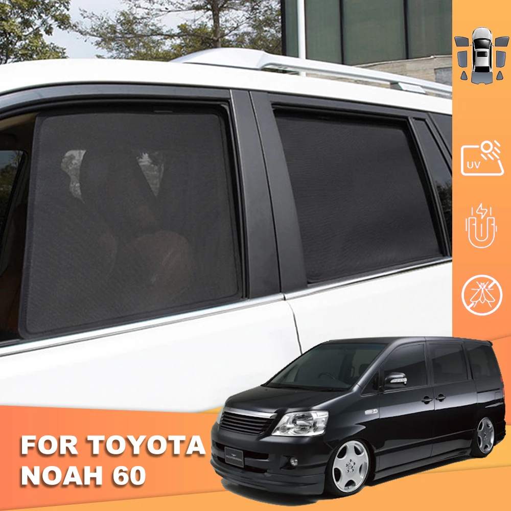 

For Toyota NOAH Voxy R60 2001-2007 Magnetic Car Sunshade Front Windshield Frame Curtain Rear Baby Side Window Sun Shade Shield