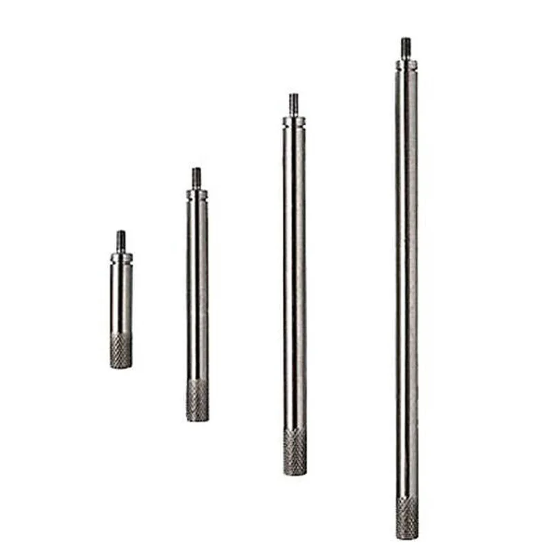 Interchangeable Tools Extension Stem Rods Kit 4pcs for Dial Gauge Altimeter M2 5 Thread Length 25mm 50mm 75mm 100mm