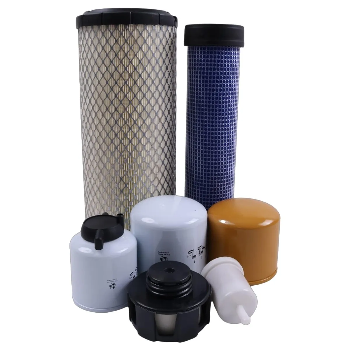 500 Hour Filter Kit 7310099 Compatible for Bobcat Skid Steer Loader S450