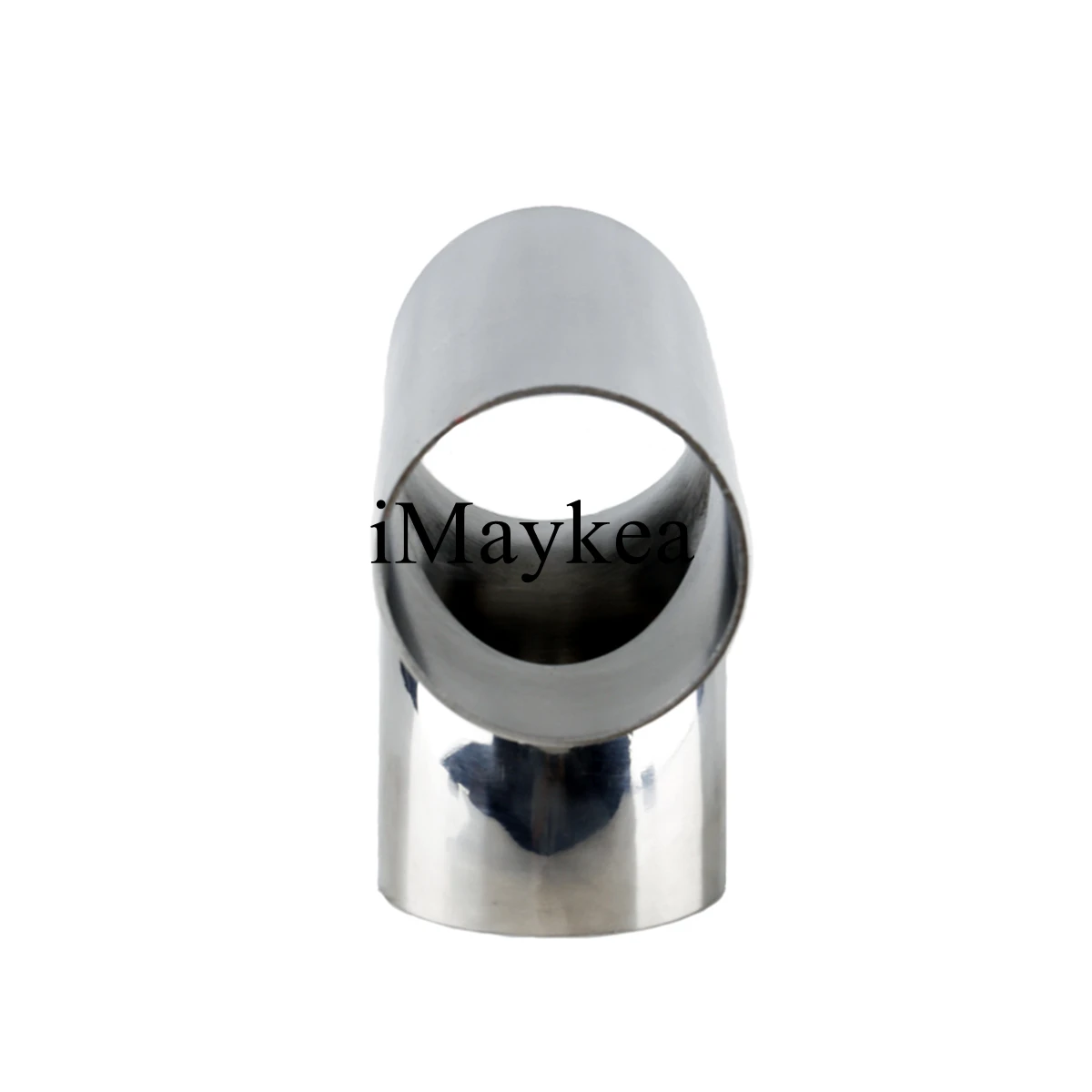 2" Stainless Steel 304 Welding OD 51mm Sanitary Tee 3 Way 90 Degree R Type Shape Pipe Fitting