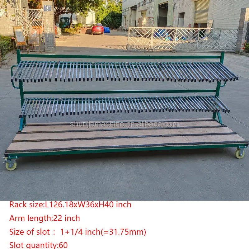 調整カンチレバーサッシカート 60 スロット中空断熱ガラスハープラックドアと窓フレームドリー産業用