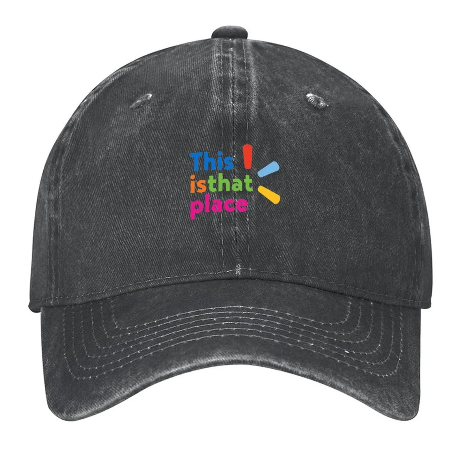 

This is that Walmart place Baseball Cap funny hat dad hat Luxury man cap custom Hat Women Caps Men's