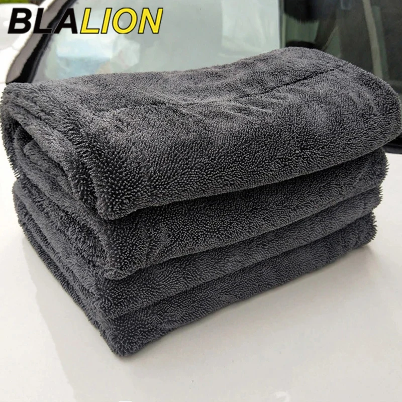 

BLALION Car Wash Towel 1200GSM Double Sided Towels Super Absorbent Towel Car Detailing Drying Cloth Rag Car Washing Accessories