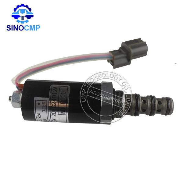 

Solenoid valve KWE5K-20 G24Y12A YN35V00005F2 SKX5 G24-212A for Kobelco SK200-5 SK120-2 SK200-2 SK130 SK135