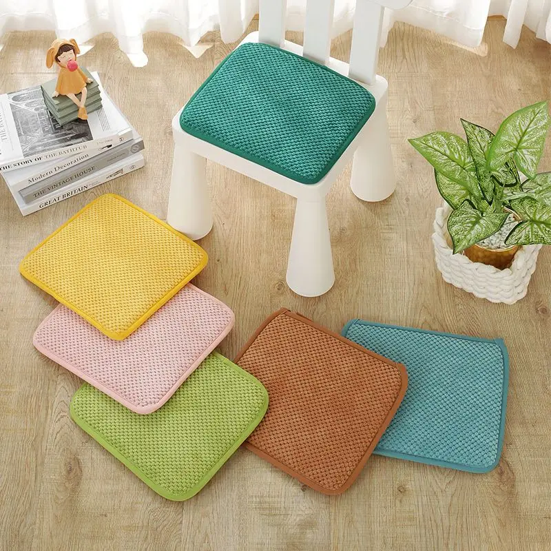 

Rectangular Non-slip Chair Cushion Square Dining Chair Cover Four Season Used Stool Case For Sale