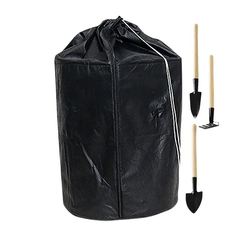 Plant Winter Protection Pot Anti-Frost Plant Cover With 3 Small Garden Tools Plant Pot Thermal Cover With Drawstring And Zipper