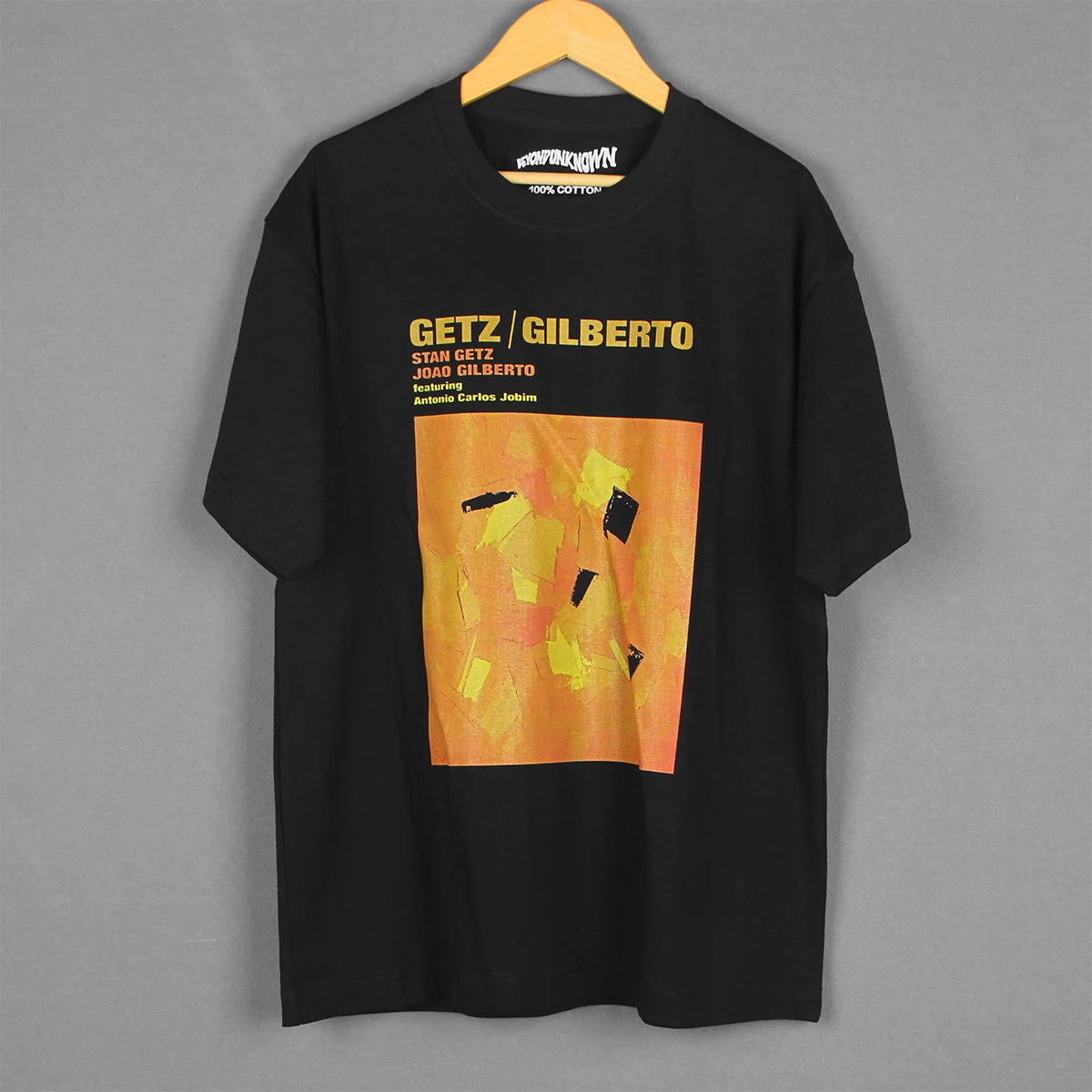 Футболка Stan Getz Gilberto Bossa Nova Latin Jazz Antonio Carlos Jobim Astrud Gilberto с короткими рукавами, летняя хлопковая рубашка с принтом
