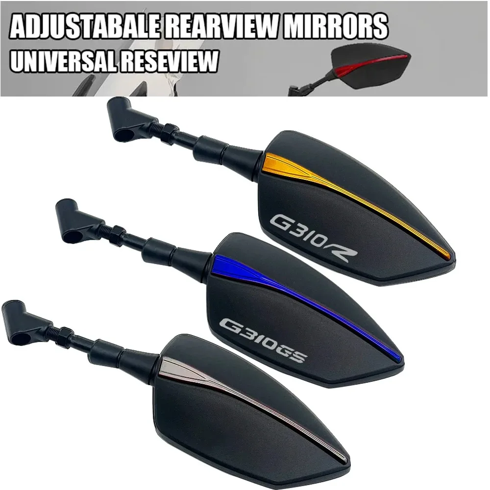 For BMW G310R G310GS G 310R 310GS G310 R 2017-2022 2021 2020 Motorcycle Adjustabale Side Rearview Mirrors Universal Rearview