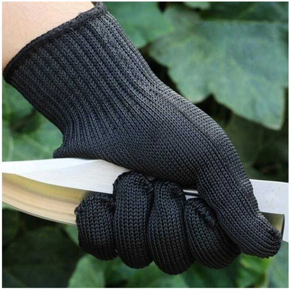 

1Pair Cut Resistant Safety Gloves Level 5 Protective Work Gloves Unisex for Gardening Fishing Restoration Industrial Use