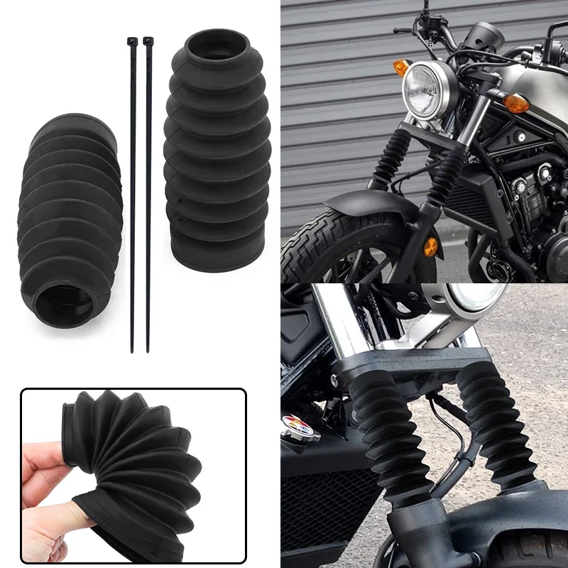 1-par-de-acessorios-para-motocicleta-capa-para-garfo-dianteiro-protecao-contra-poeira-amortecimento-de-choque-polainas-de-borracha-botas-para-honda-rebel-cmx-300-500-17-23