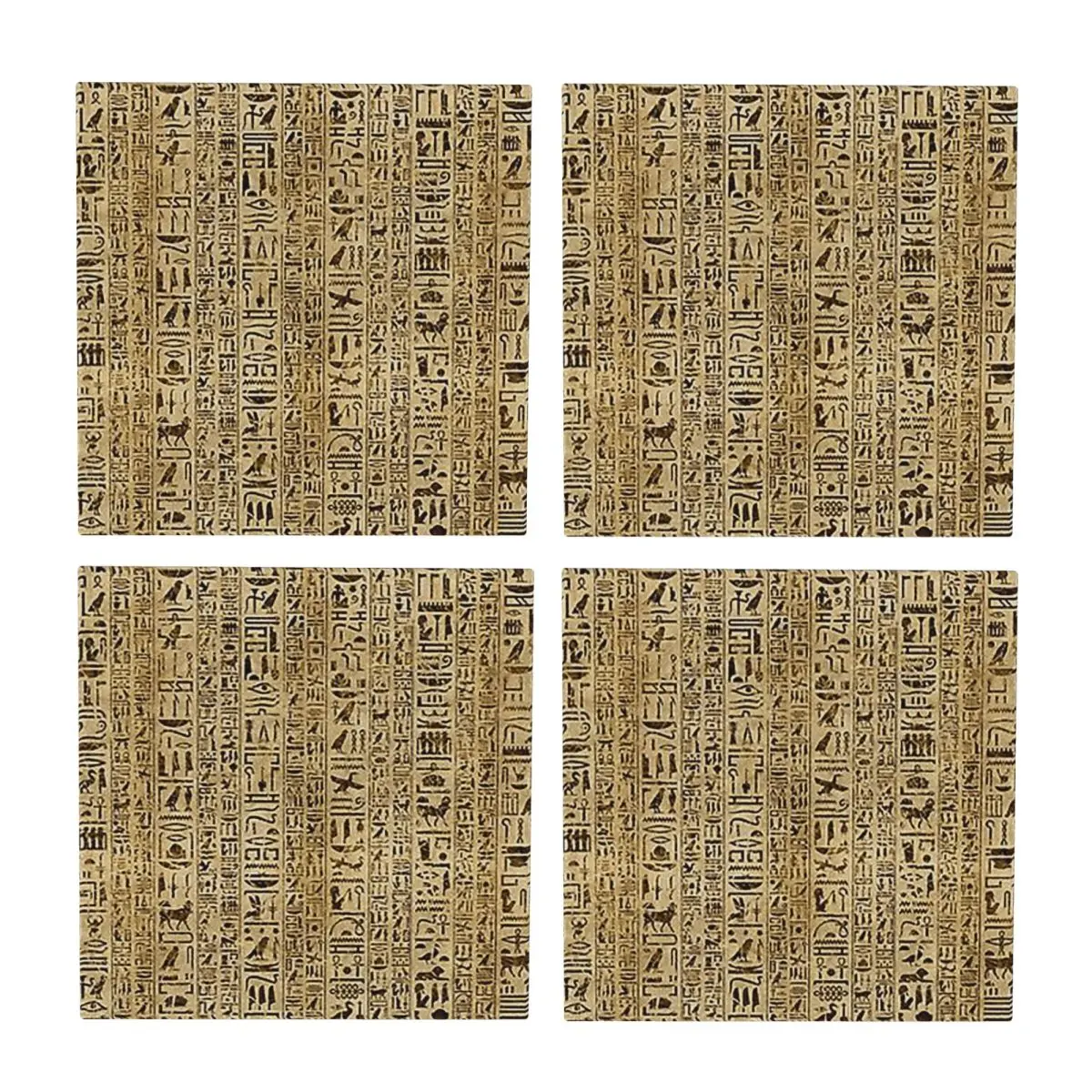 

Egyptian Hieroglyphs And Deities Coasters Ceramics Baking Mat Decoration Table Mat For Kitchen Dining Table Mat Coffee Mat