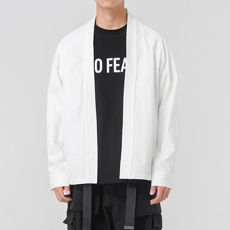 Undefined Produced Acronym Sle Super Simple Pure White Short Trench coat Anti-Wrinkle Functional Fashion Brand Robe