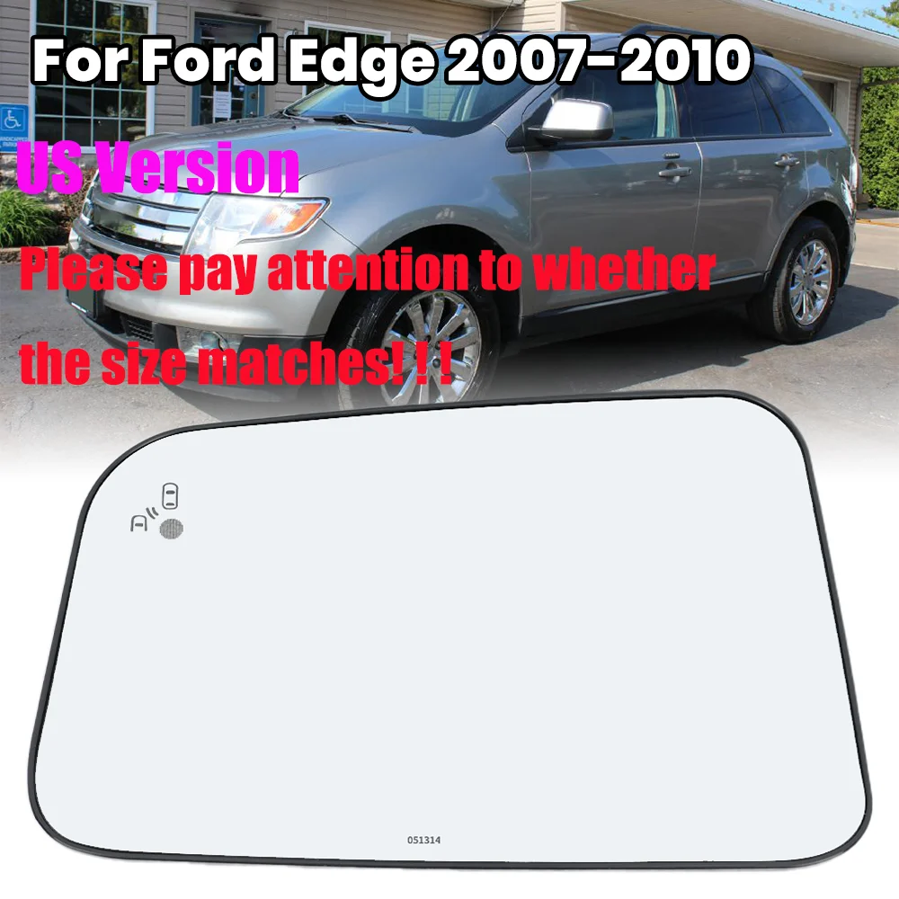 

Rearview Wing Mirror Glass Lens For Ford Edge For Lincoln MKX 2007-2010 US Version Blind Spot Light Side Mirror Car Accessories