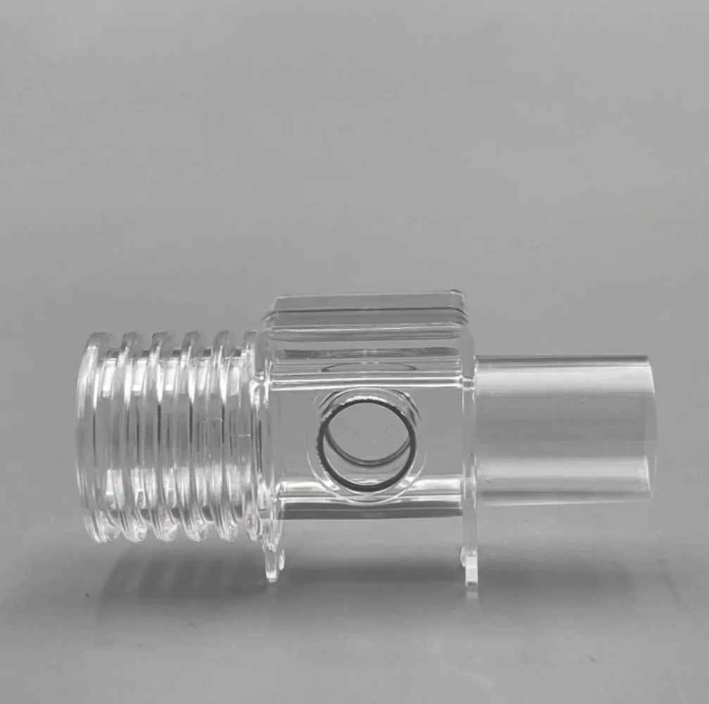 Lips Phi compatibles Respironics CAPNOSTAT 5 ETCO2 Adaptador de vía aérea M2513A M2516A M2533A M2536A