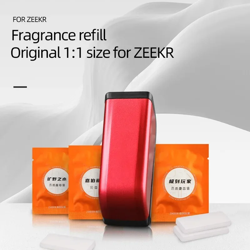 

For ZEEKR 001/009 Car Aromatherapy Replacement Chip, Helsinki's Snow Fragrance Balm, Car Supplies Suitable for Women and Men