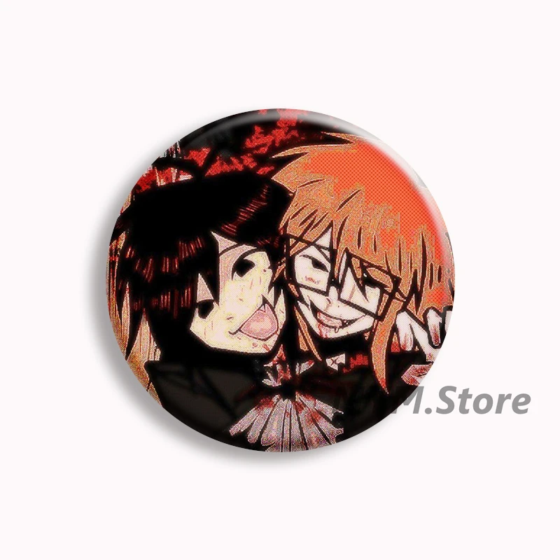 Game Ranfren Cartoon Soft Button Pin Satoru Ranfren Fanart Anime Brooch Badge Bag Decor Accessories Gamer Collect Friends Gifts